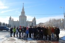 Владимирские школьники побывали на экскурсии в Музее землеведения МГУ