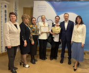 21 марта 2025 года на втором форуме «Женщины земли Владимирской» были награждены советники по воспитанию СОШ № 5 и № 21