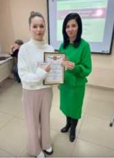 Виноградова Дарья из СОШ №14 стала призёром областного конкурса "Правовой лабиринт – 2023"