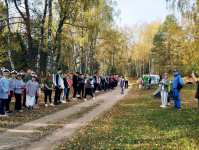 В последний день сентября в районе Чёрного дола прошёл Туристический	 слёт педагогических работников города Коврова. Первый в новой истории города