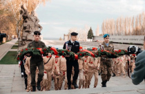 С 14 по 18 апреля в Волгоградской области прошли юношеские военно-патриотические спортивные игры "Атомная Гвардия" шаг к Победе, шаг в будущее"!, приуроченные к 80-летию атомной промышленности и 80-летию Победы в Великой Отечественной войне